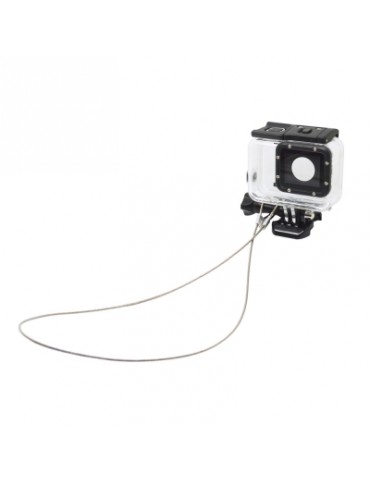 Accessories 30CM Stainless Steel Lanyard Tether for GoPro Hero