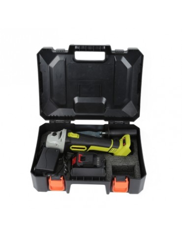 21V Cordless Angle Grinder with Storage Box